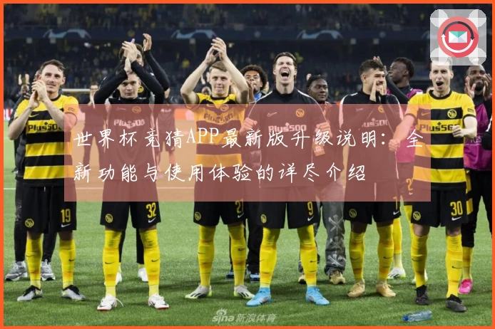 世界杯竞猜APP最新版升级说明：全新功能与使用体验的详尽介绍